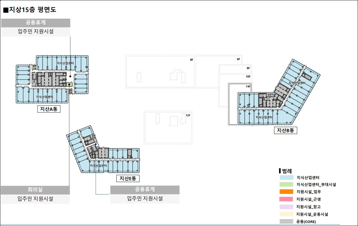 신광교-클라우드시티-지상15층-평면도 이미지