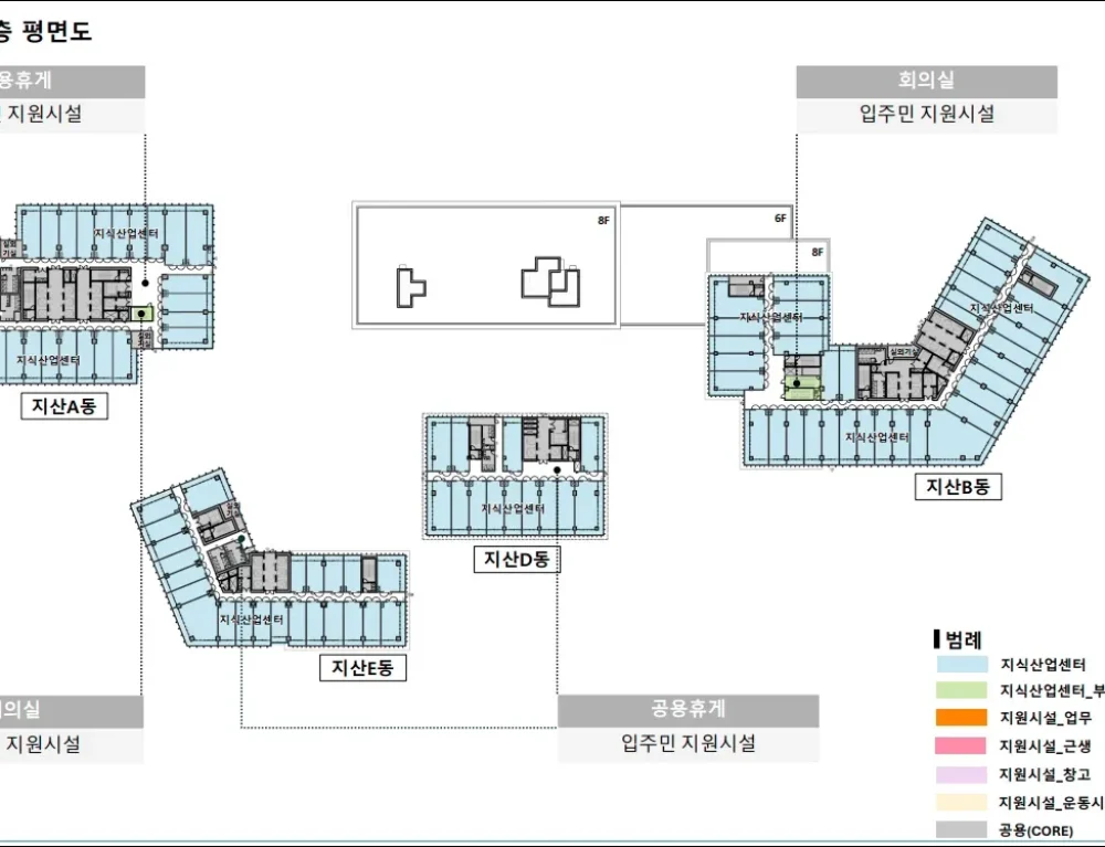 신광교 클라우드시티 지상10층 평면도 이미지