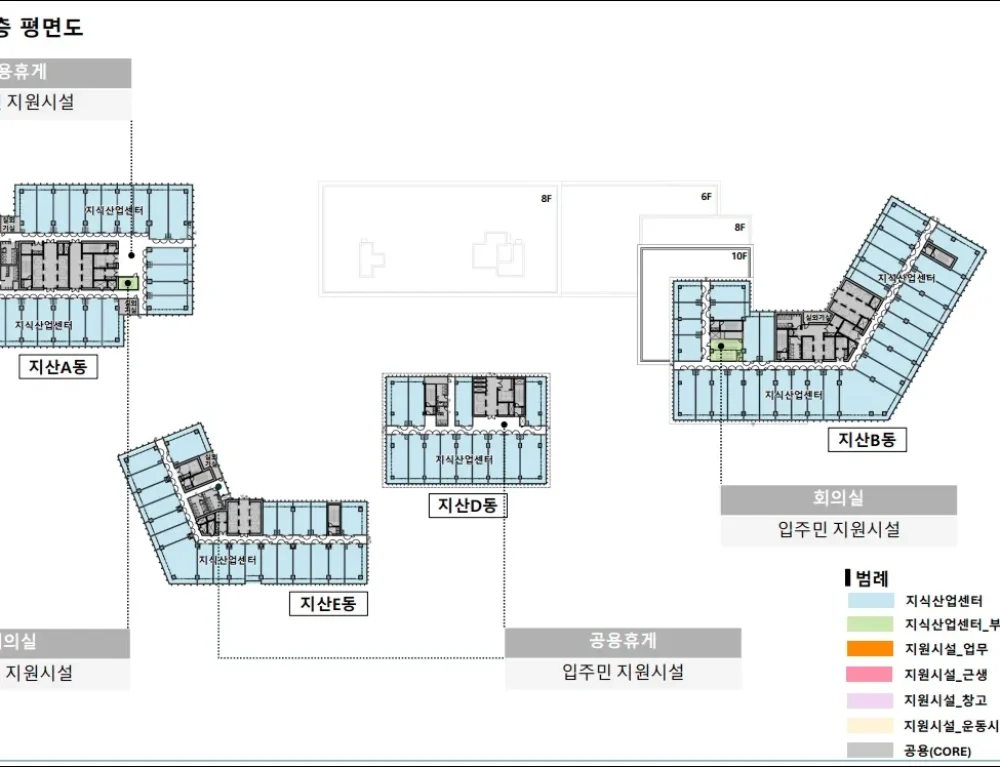 신광교 클라우드시티 지상12층 평면도 이미지