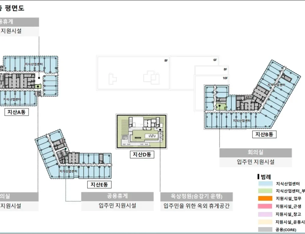 신광교 클라우드시티 지상13층 평면도 이미지