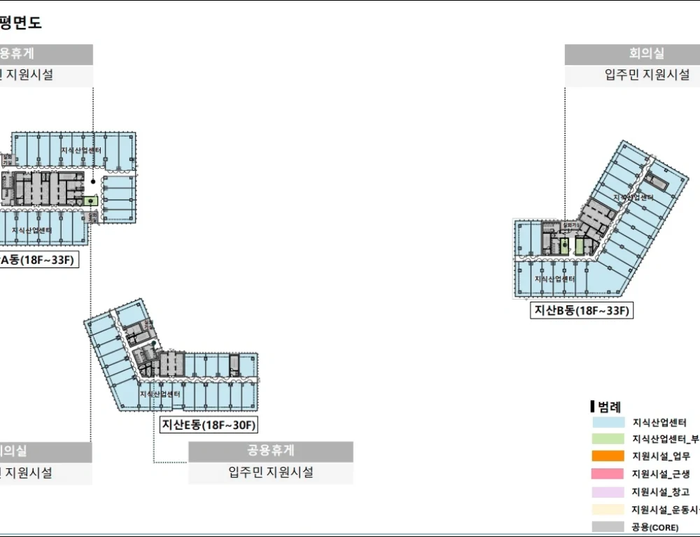 신광교-클라우드시티-기층-평면도이미지